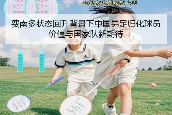 费南多状态回升背景下中国男足归化球员价值与国家队新期待